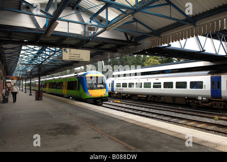 La gare de Wellington dans le Shropshire England Uk Banque D'Images