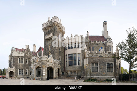 Château de Casa Loma à Toronto Banque D'Images