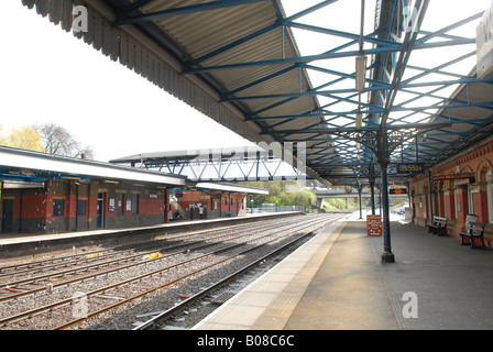 La gare de Wellington dans le Shropshire England Uk Banque D'Images