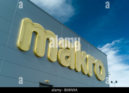 Magasin Makro Banque D'Images