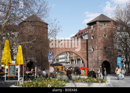 Sendlinger Tor (Porte de Sendling), Munich, Bavière, Allemagne Banque D'Images