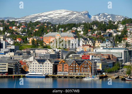 Avis de Tromso, Norvège, Scandinavie Banque D'Images