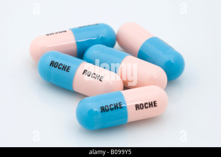 Roche Madopar gélules pour le traitement de la maladie de Parkinsons Banque D'Images