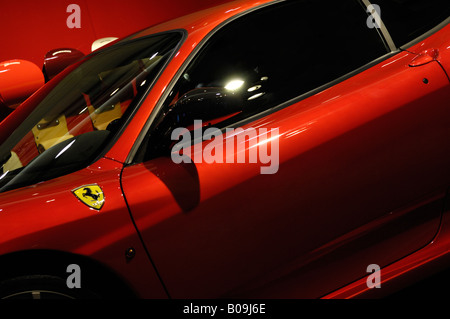 Rouge Ferrari F430 Scuderia Banque D'Images