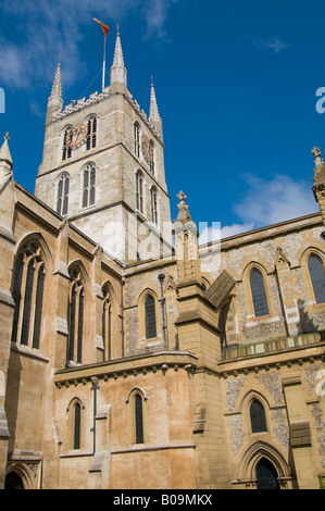 Londres, Angleterre, Royaume-Uni. La cathédrale de Southwark Banque D'Images