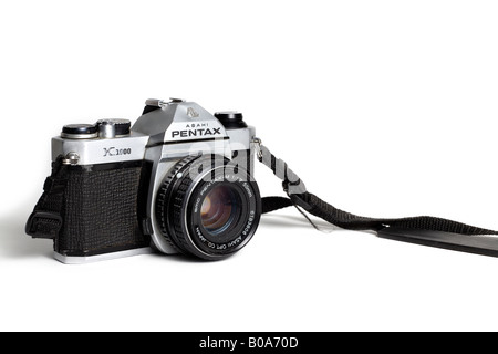 Pentax K1000 appareil photo 35 mm avec sangle Banque D'Images