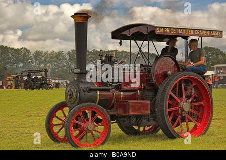Un moteur de traction Burrol en mouvement Banque D'Images