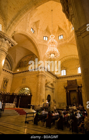 Intérieur de Catedral de San Cristobal de la Habana. La Habana Vieja. La Vieille Havane. Cuba. Banque D'Images