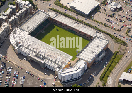 Norwich City Football Club stade et hauteur à Carrow Road Norwich Norfolk UK Photographie aérienne Banque D'Images