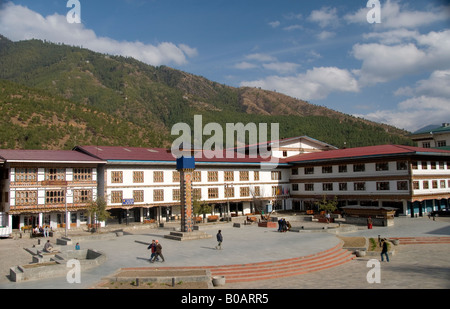 La Tour de la Cour, Thimphu, Bhoutan Banque D'Images