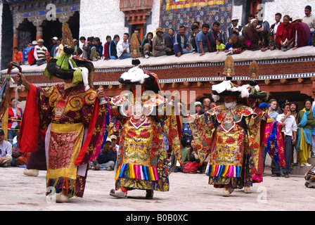 Danseurs au Festival Hemis Banque D'Images