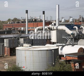 ICI chemical works Manningtree, Essex, Angleterre Banque D'Images