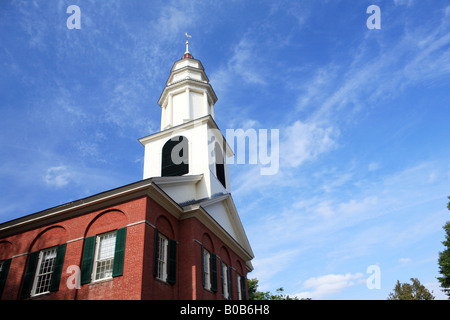 Village historique Old Deerfield, Deerfield, Massachusetts, New England, USA Banque D'Images