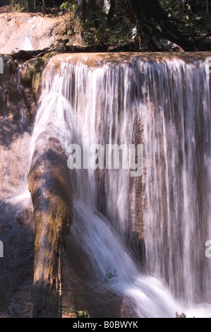 Cascade de Agua Azul au Chiapas au Mexique Banque D'Images