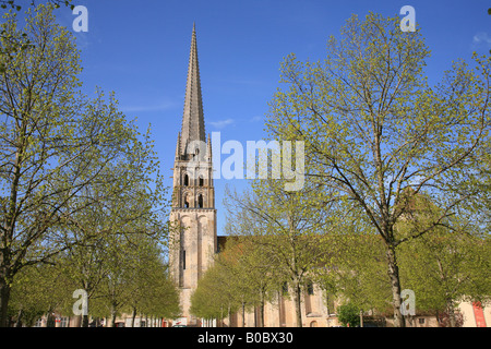 Église abbatiale de Saint-Savin sur Gartempe Banque D'Images