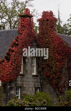 L''hôtel Ardanaiseig sur les rives du Loch Awe Scotland UK Banque D'Images