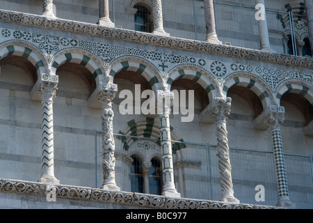 Duomo San Martino de Lucques, Toscane, Italie, Europe Banque D'Images