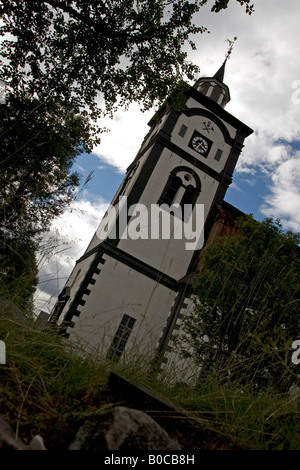 Røros Eglise dans le centre-ville de Røros, Sør-Trøndelag, Norvège Banque D'Images