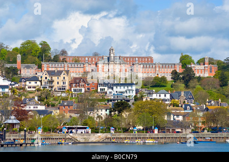 Le Britannia Royal Naval College, Dartmouth, Devon, Angleterre Banque D'Images