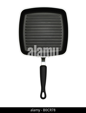 NON NOIR poêle antiadhésive Banque D'Images