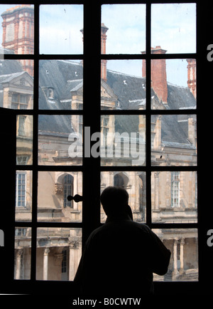 Château de Fontainebleau (Fontainebleau). Département de Seine et Marne. La France. Banque D'Images