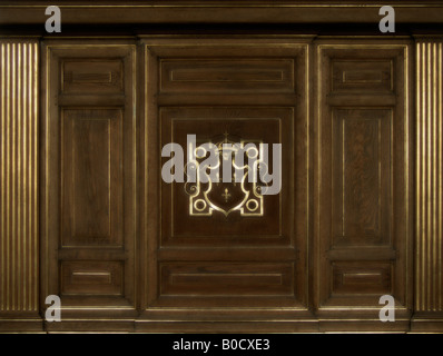 Salle de bal (salle de danse). Château de Fontainebleau (Fontainebleau). Département de Seine et Marne. La France. Banque D'Images