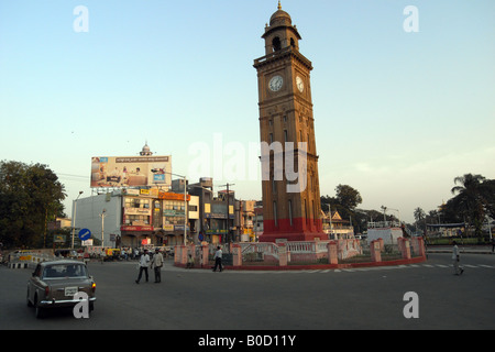 L'ère de l'Empire britannique du jubilé de la tour de l'horloge. Mysore. L'Inde Banque D'Images