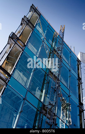 Ville moderne Construction Site, Southampton UK Banque D'Images