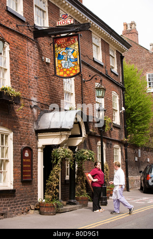 UK Cheshire Knutsford King Street l'hôtel Angel Banque D'Images