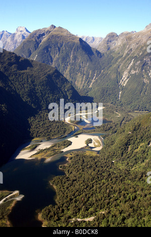Ada Lac Parc National de Fiordland ile sud Nouvelle Zelande Southland Banque D'Images