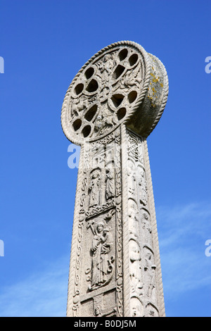 Saint Augustin, Celtic Croix de Pierre, Ramsgate, Angleterre, Royaume-Uni. Banque D'Images