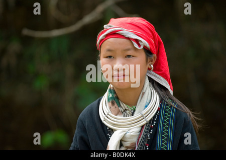 Zao rouge, SAPA, Vietnam Banque D'Images