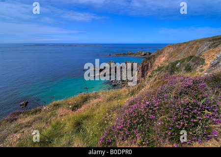 Ile D'aurigny L'île d'Aurigny dans les îles de la Manche Royaume-uni Photo par Andrew  Hasson 18 Juillet 2004 Photo Stock - Alamy