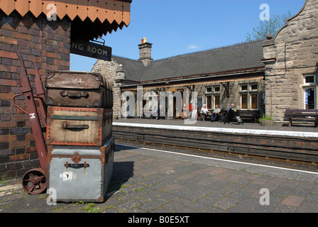 La Severn Valley Railway Station à Bridgnorth Shropshire en Angleterre Banque D'Images