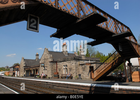 La Severn Valley Railway Station à Bridgnorth Shropshire en Angleterre Banque D'Images