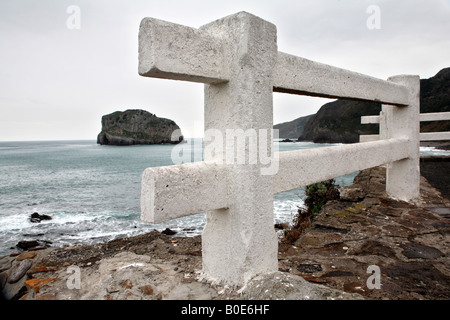 SAN JUAN DE GAZTELUGATXE BIZKAIA ESPAGNE PAYS BASQUE Banque D'Images