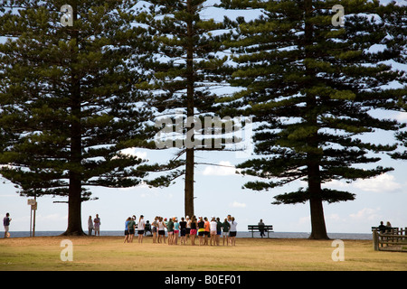 Newport Beach, plages du nord de Sydney,Australie, Banque D'Images