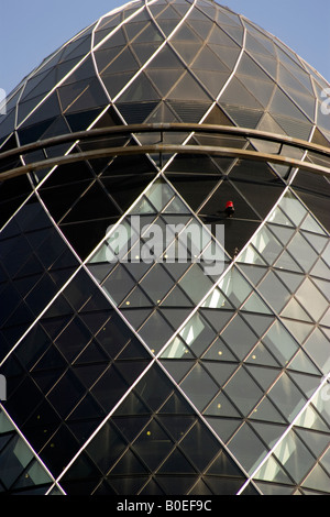 30 St Mary Axe AKA le Gherkin, Londres Banque D'Images