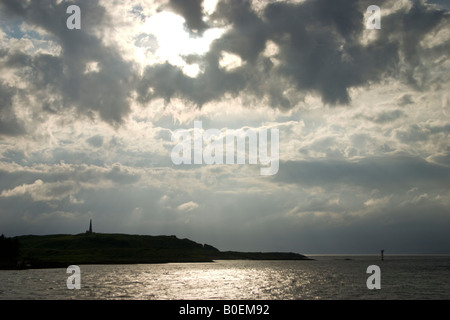 Hutcheson Memorial sur Kerrera Isle off Oban, Scotland Banque D'Images