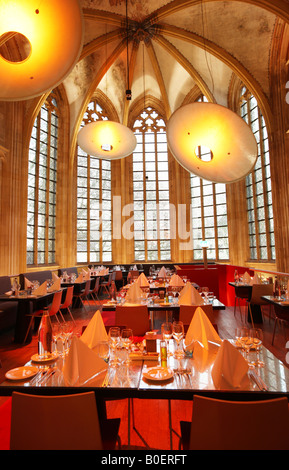 La NLD Pays-Bas hôtel Kruisherenhotel Maastricht dans le bâtiment d'un ancien restaurant de l'église Banque D'Images