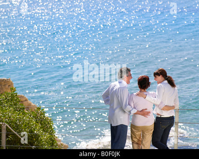 Famille de la mer Banque D'Images