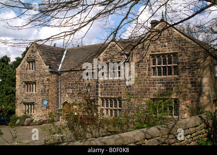 Le Manoir maintenant un musée construit sur le site de la Roman Fort Banque D'Images
