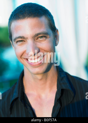Portrait de jeune homme Banque D'Images