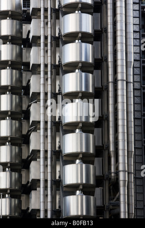 Le bâtiment de la Lloyds bureaux de Lloyd's de Londres à la ville Londres Angleterre Royaume-Uni Banque D'Images