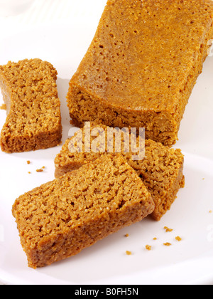 YORKSHIRE GÂTEAU PAIN DE PARKIN Banque D'Images