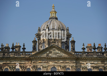 CASTLE HOWARD STATELY HOME SUMMER YORKSHIRE ANGLETERRE Banque D'Images