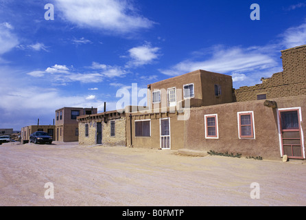 Acoma Pueblo indien aussi connu sous le nom de Sky City. Elle est considérée comme la plus ancienne communauté habitée sans interruption aux Etats-Unis Banque D'Images