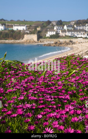 Hugh Town St Mary s'Isles of Scilly Banque D'Images