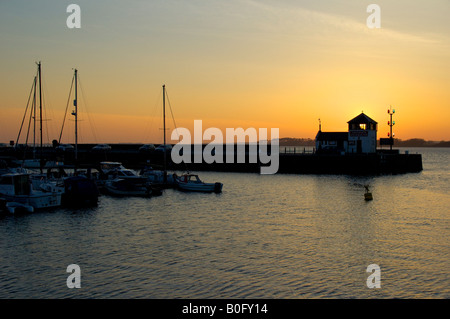 Victoria Dock Caernarfon le Nord du Pays de Galles Banque D'Images