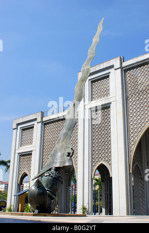 Keris,Stade national Bukit Jalil,,Kuala Lumpur Malaisie, Banque D'Images